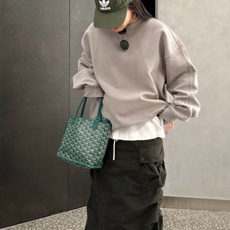 Goyard anjou mini tote迷你子母托特包21*20 99新配件塵袋購證-0