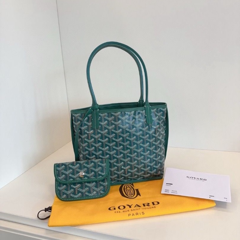 Goyard anjou mini tote迷你子母托特包21*20 99新配件塵袋購證-1