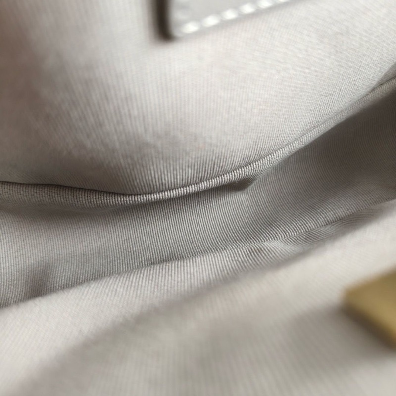 Chanel 麻花鏈編織Leboy中號珍珠灰金扣 荔枝皮芯片款 25*15*6.5 99新配件塵袋-2