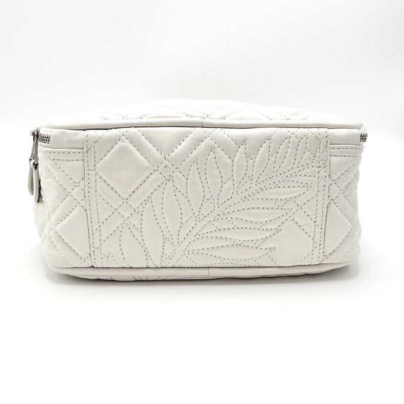 BALENCIAGA 白色 全皮手提肩背枕頭包24*19*11 98新配件塵袋-4