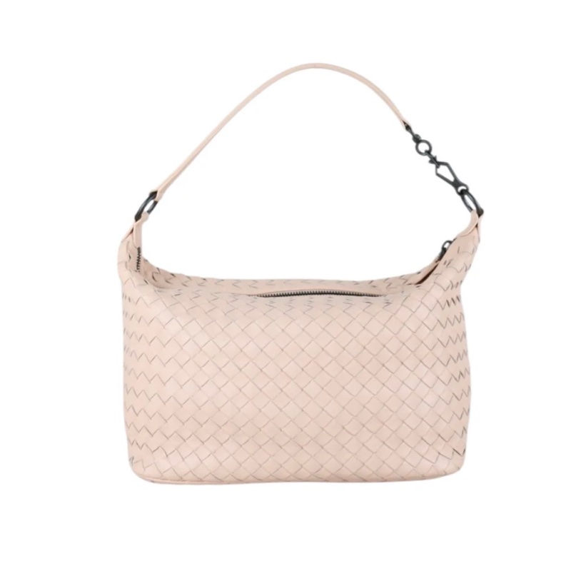 「JL精品代購」極新 BV 粉色飯盒包-2