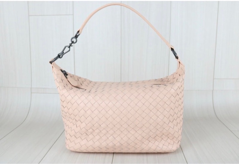 「JL精品代購」極新 BV 粉色飯盒包-3