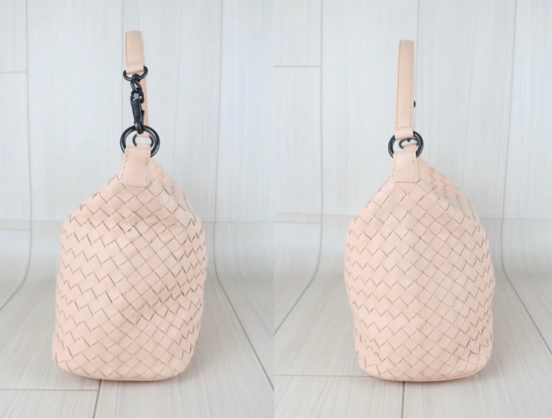 「JL精品代購」極新 BV 粉色飯盒包-4