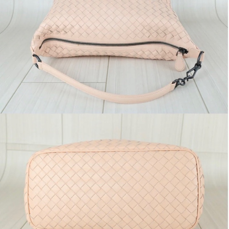 「JL精品代購」極新 BV 粉色飯盒包-6