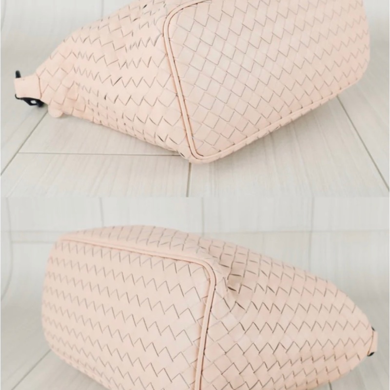 「JL精品代購」極新 BV 粉色飯盒包-7