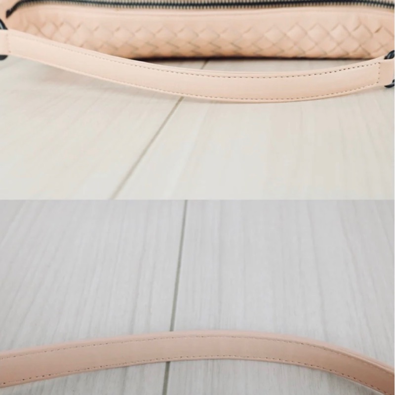 「JL精品代購」極新 BV 粉色飯盒包-10