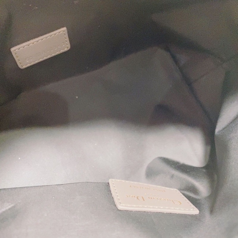 DIOR 粉色動物園系列尼龍飯盒包13*22*10 98新配件塵袋-4