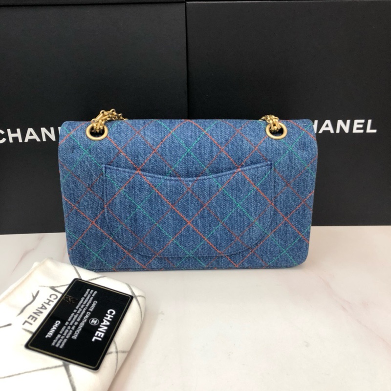 Chanel牛仔外縫線2.55-1