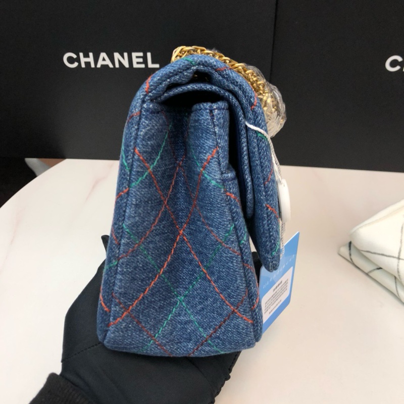 Chanel牛仔外縫線2.55-3