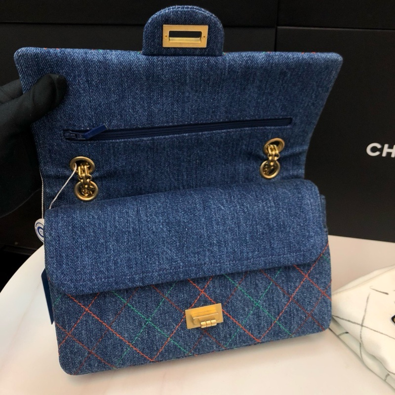 Chanel牛仔外縫線2.55-5