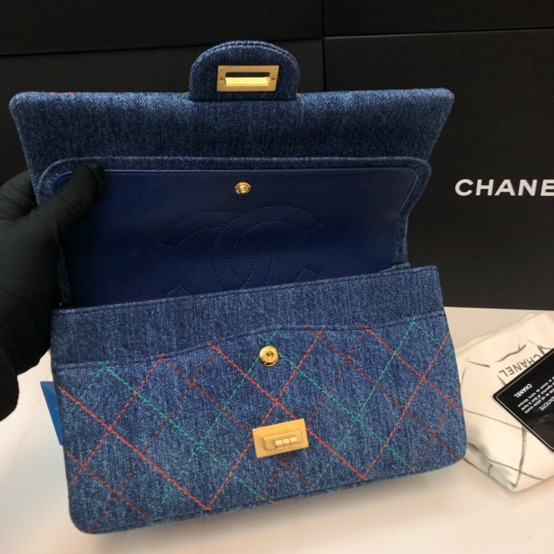 Chanel牛仔外縫線2.55-6
