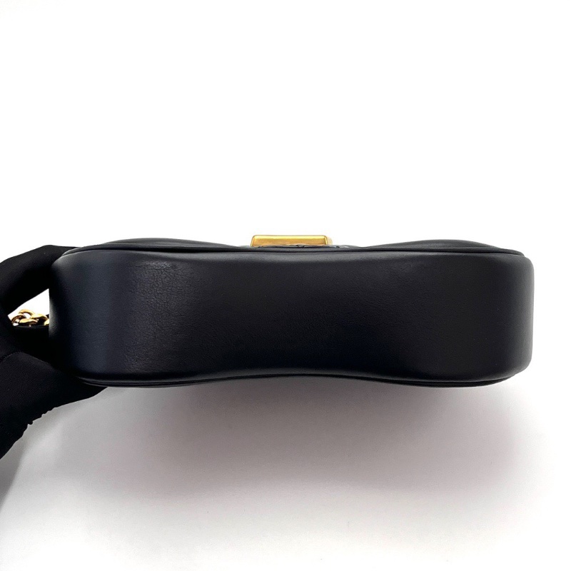 LV 限量款 NewWave黑金徽章手提肩背斜背包25*16*6 98新配件盒子塵袋-4