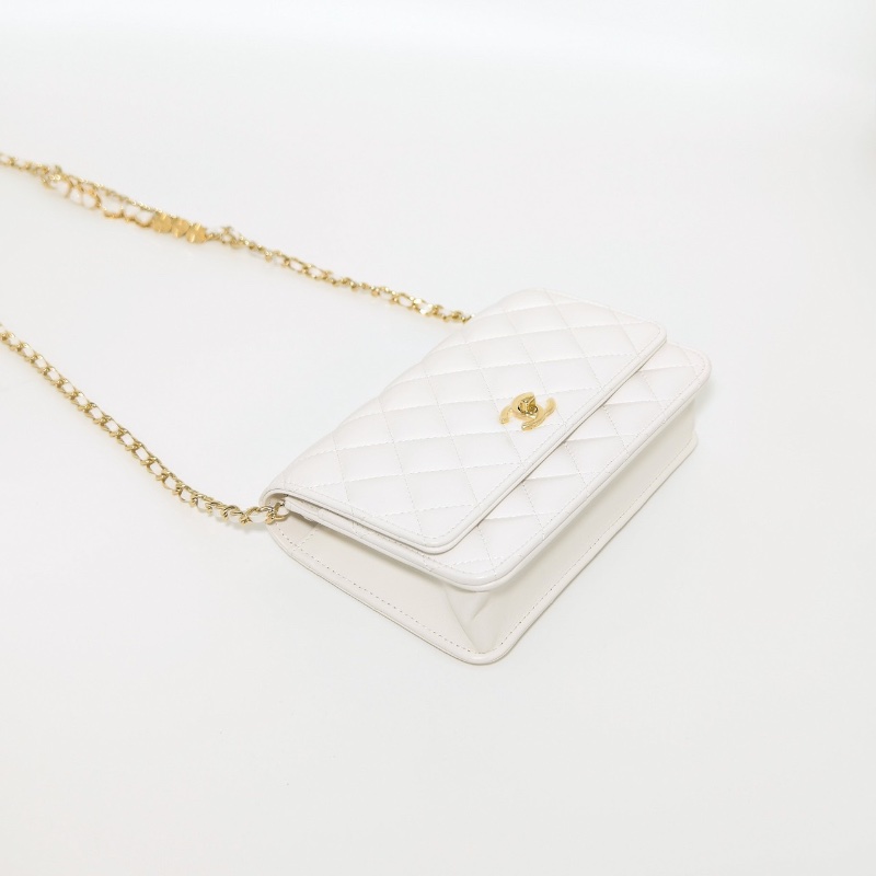 Chanel 24P白金愛心woc包 19*12*5 99新配件盒子塵袋-4