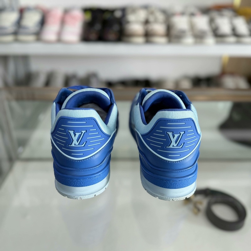 Louis Vuitton lv trainer 冰川藍 41碼 男鞋 99新-2