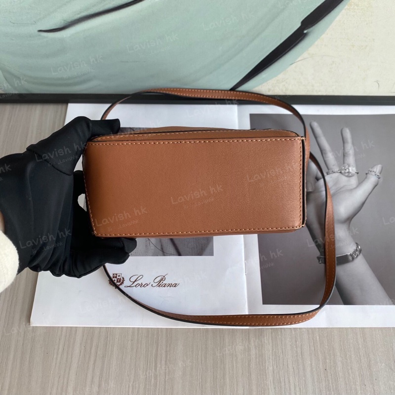 Loewe mini puzzle 焦糖色 斜挎包-5