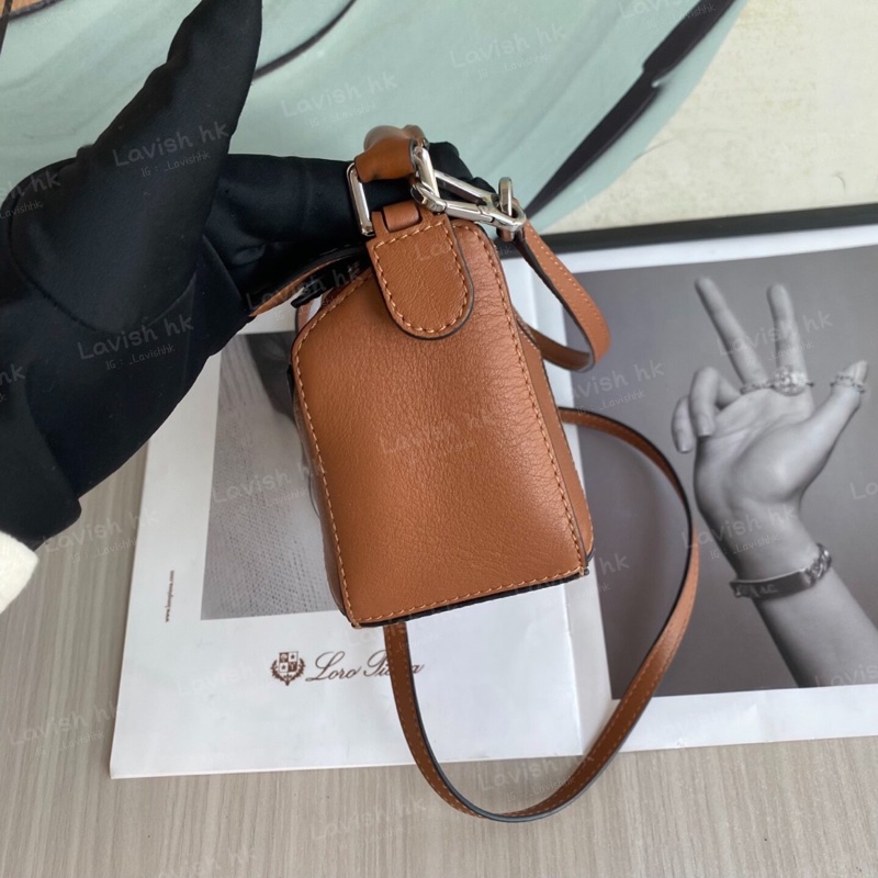 Loewe mini puzzle 焦糖色 斜挎包-6