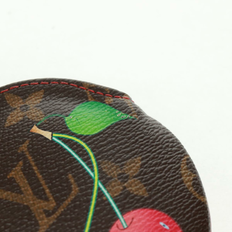【日本直送】路易威登 Monogram Cherry Porte Monnaie Ron 零錢包 M95043 正品 163404V-7