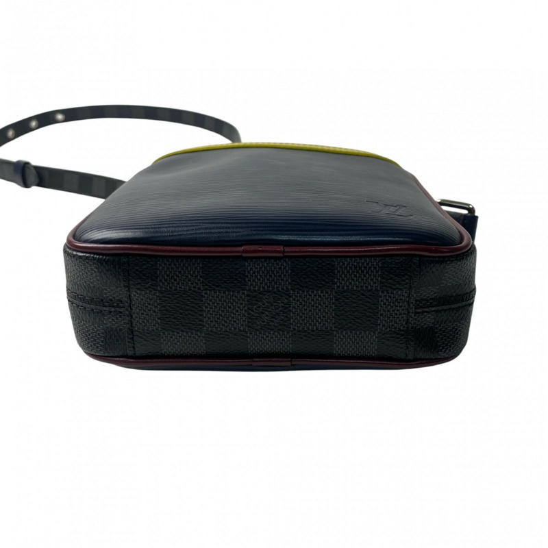 路易威登 男士 Epi Damier Danube 單肩包/手拿包 M55100 FO2109 斜背包-6