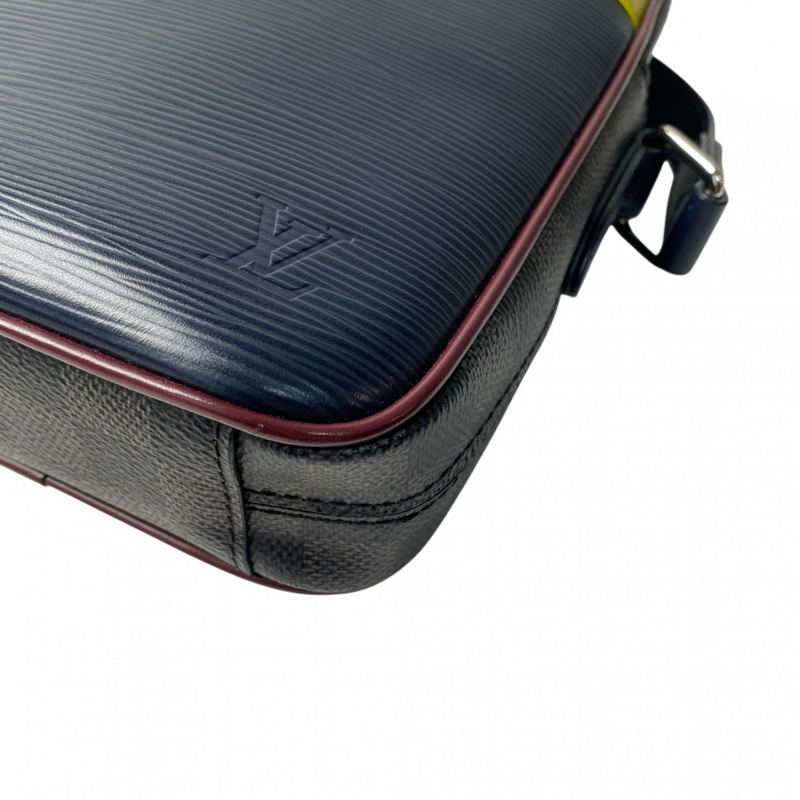 路易威登 男士 Epi Damier Danube 單肩包/手拿包 M55100 FO2109 斜背包-16