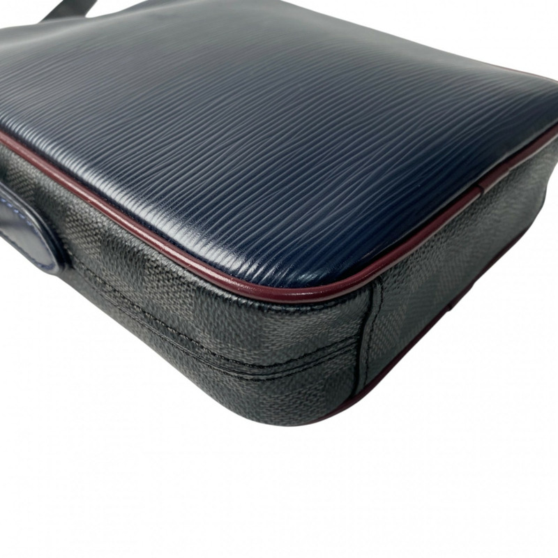 路易威登 男士 Epi Damier Danube 單肩包/手拿包 M55100 FO2109 斜背包-17