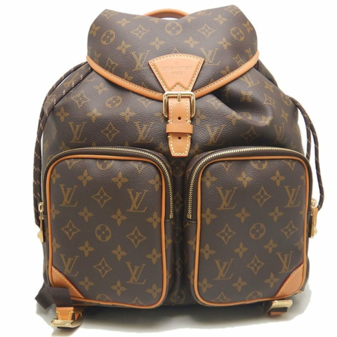 路易威登 Monogram Archive Montsouris Cargo 雙肩包 M14015 棕色 男款 253461