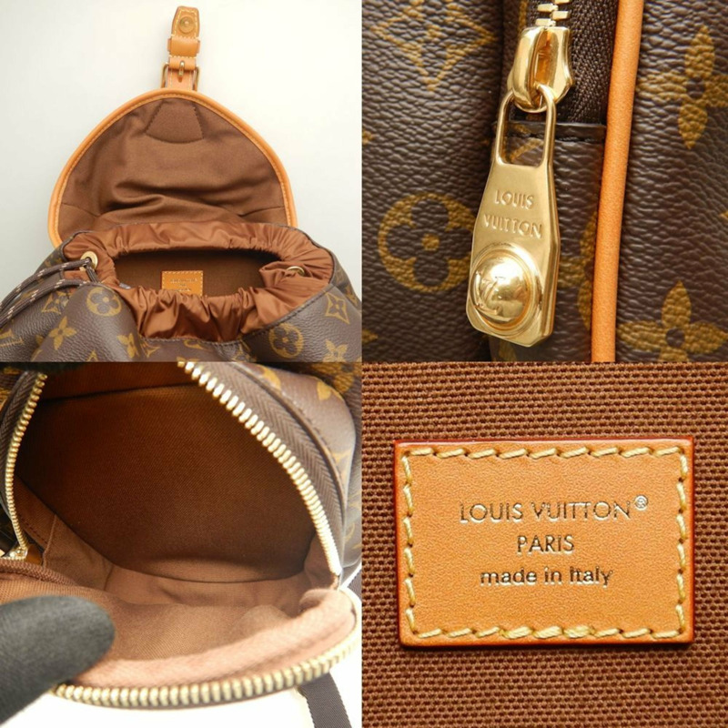 路易威登 Monogram Archive Montsouris Cargo 雙肩包 M14015 棕色 男款 253461-6