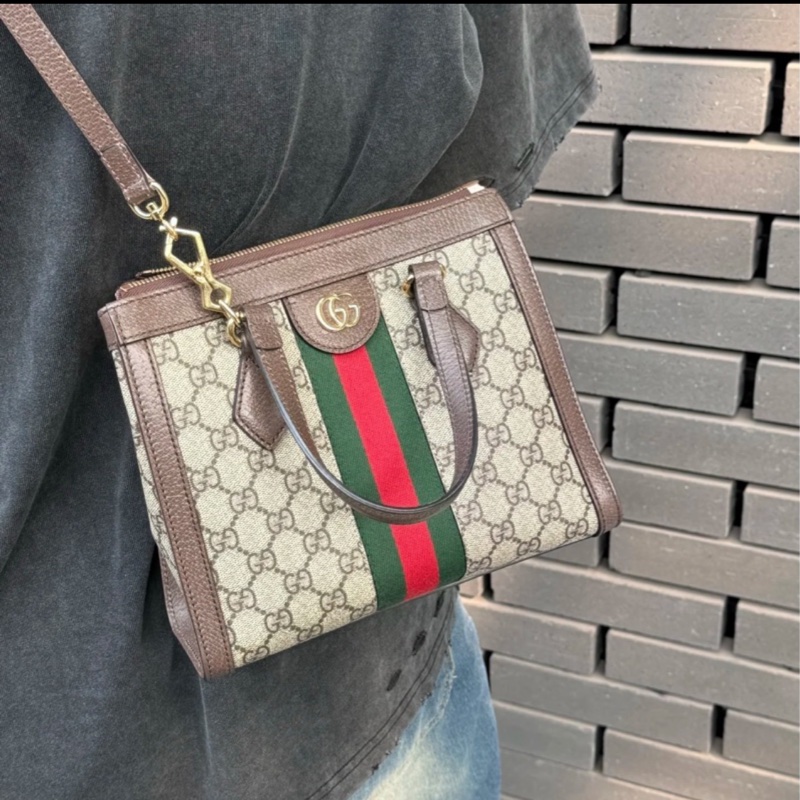 🉑斜背❤️ Gucci #ophidia #郵差包 #小托特 #tote-1