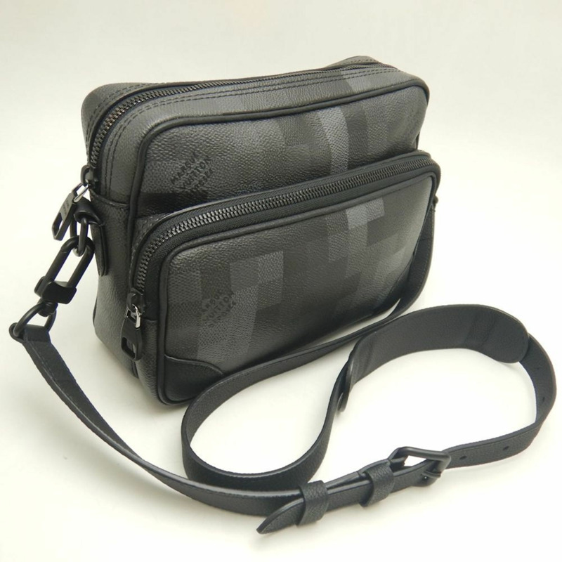 路易威登 Damouflage Nile 肩背包 M14988 黑色 男士 253447-1