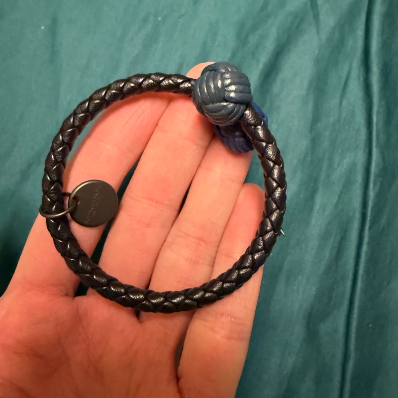 BOTTEGA VENETA 雙色編織手環-3