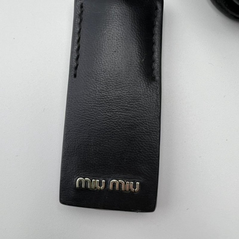 繆繆 Matelassé 系列褶皺皮革鍊條包-1