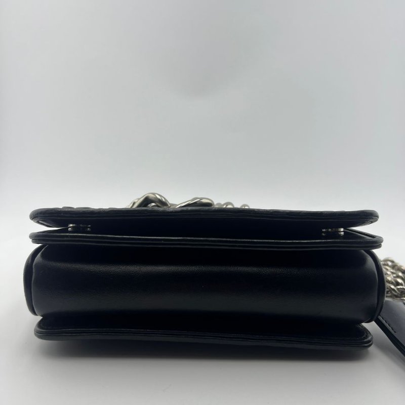 繆繆 Matelassé 系列褶皺皮革鍊條包-14