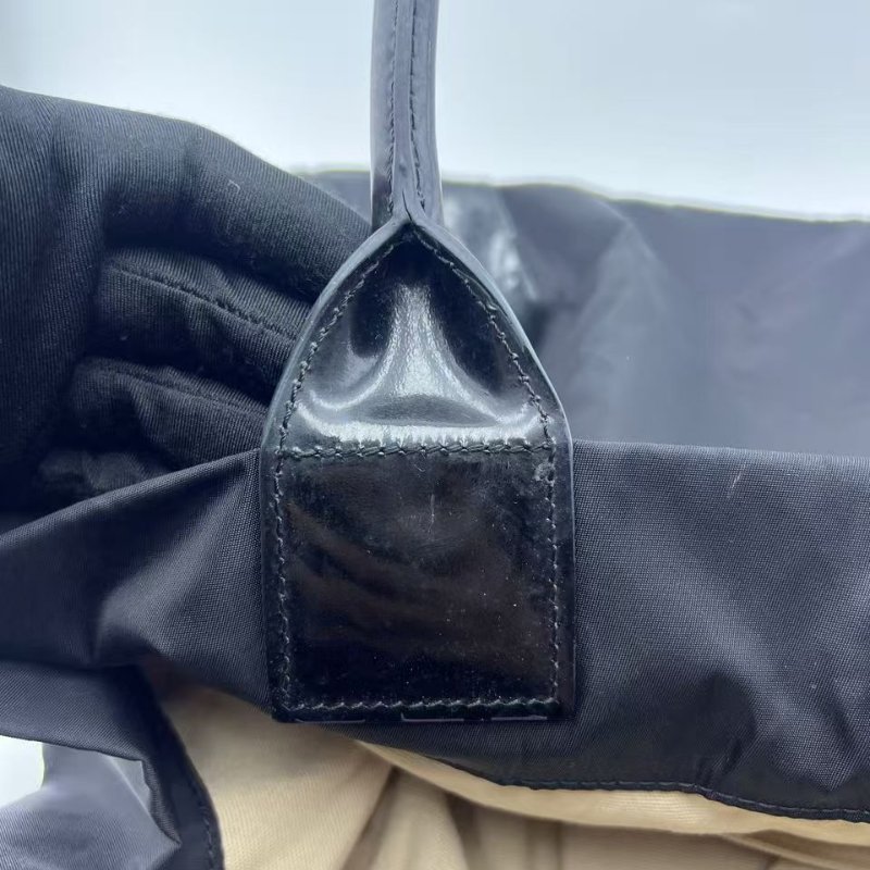 Tory Burch Ella 系列黑色尼龍托特包-3