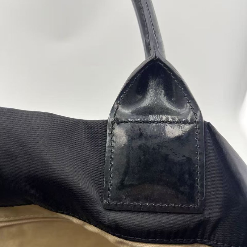 Tory Burch Ella 系列黑色尼龍托特包-4