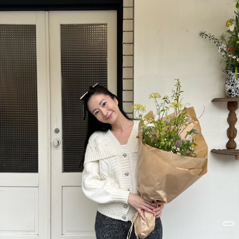 ❤️CHANEL 21B 熱門款 獨特披肩領 開衫毛衣外套-2