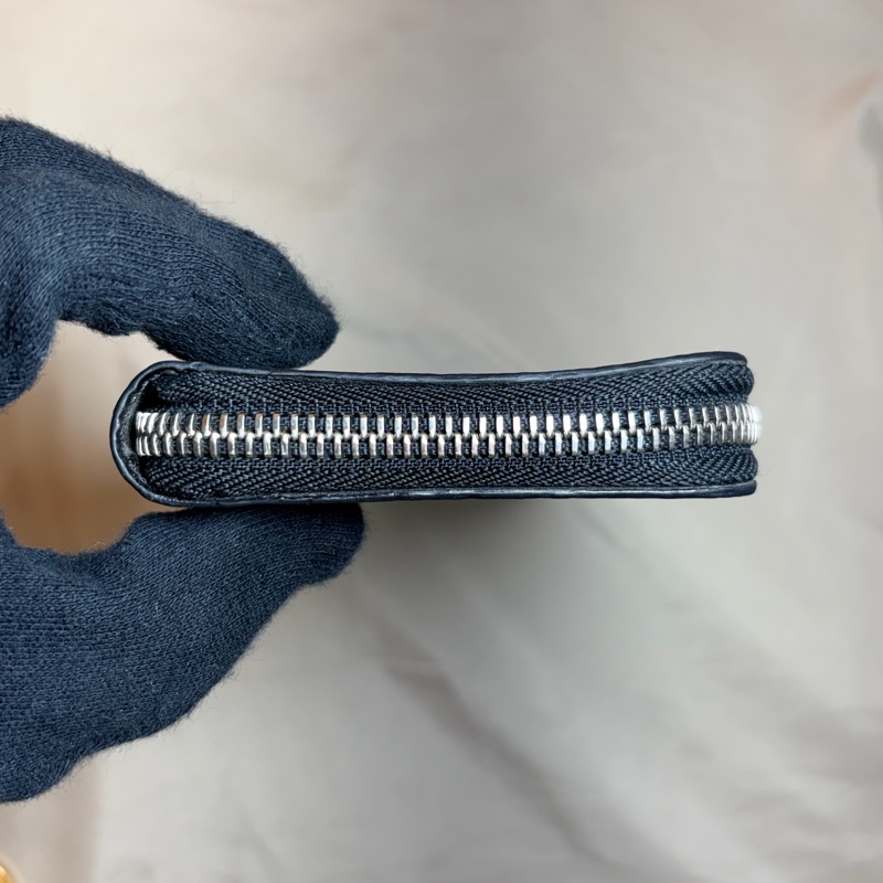 🔥經典實用 LV 路易威登 Louis Vuitton 黑棋盤格10卡拉鏈中夾-7