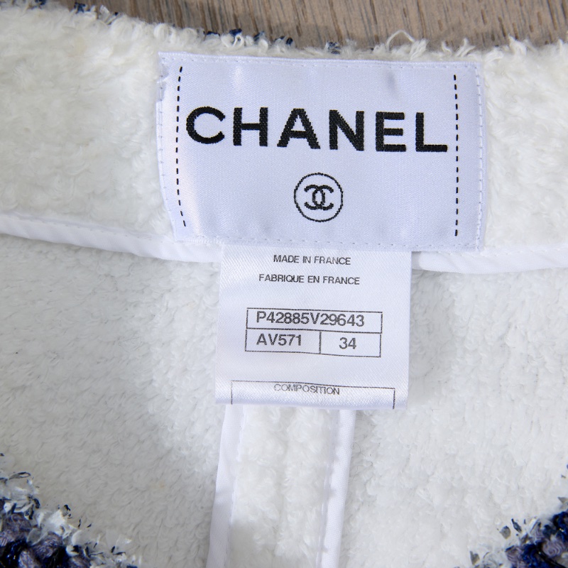 ❤️CHANEL 經典黑白配色 優雅外套-10