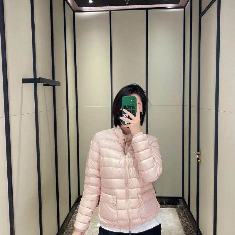 ❤️MONCLER 粉色薄款羽絨 更適合港台兩地秋冬-2