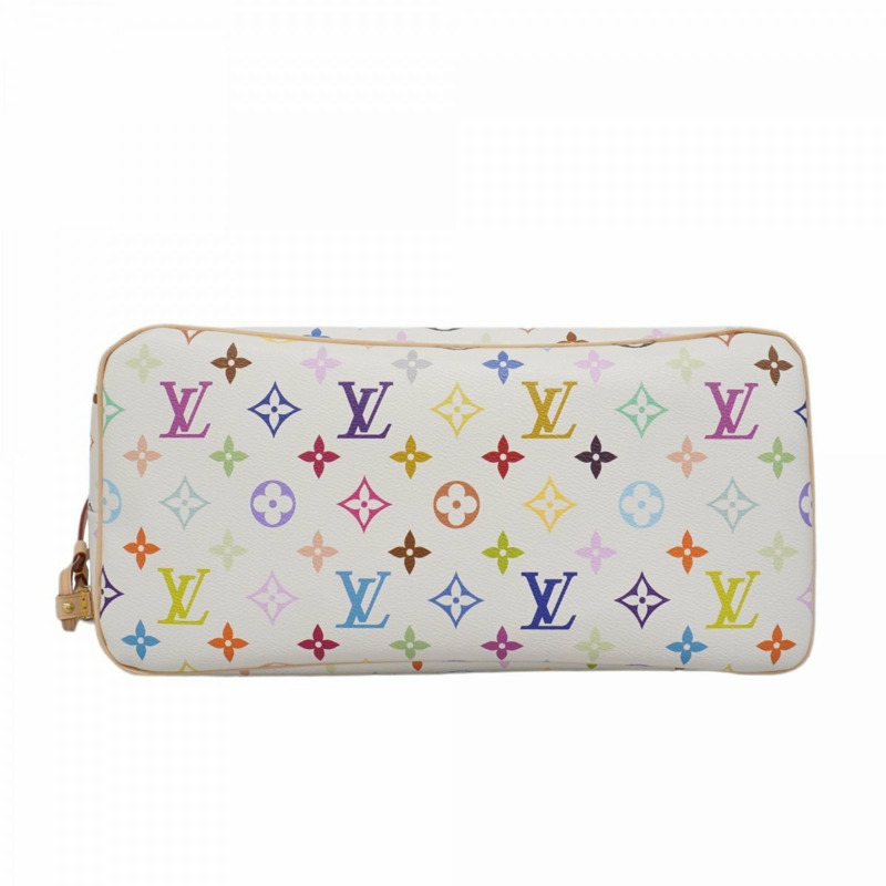 路易威登 Monogram Multicolore LV×TM Neverfull MM M27787 棕色 女士手提包-2
