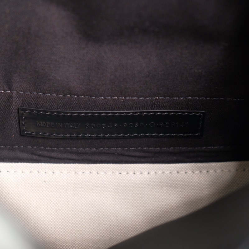 Balenciaga navy cabas 帆布子母包-18