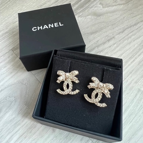 Chanel 香奈兒 23S蝴蝶結耳環
