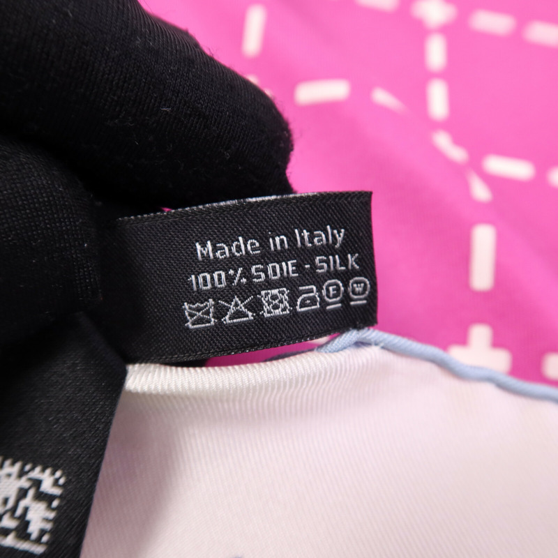 CHANEL 絲質Scarf 90x90絲巾-8