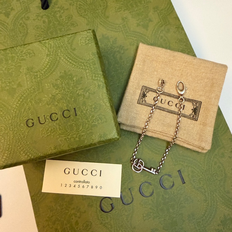 Gucci Key 雕花手鏈-4