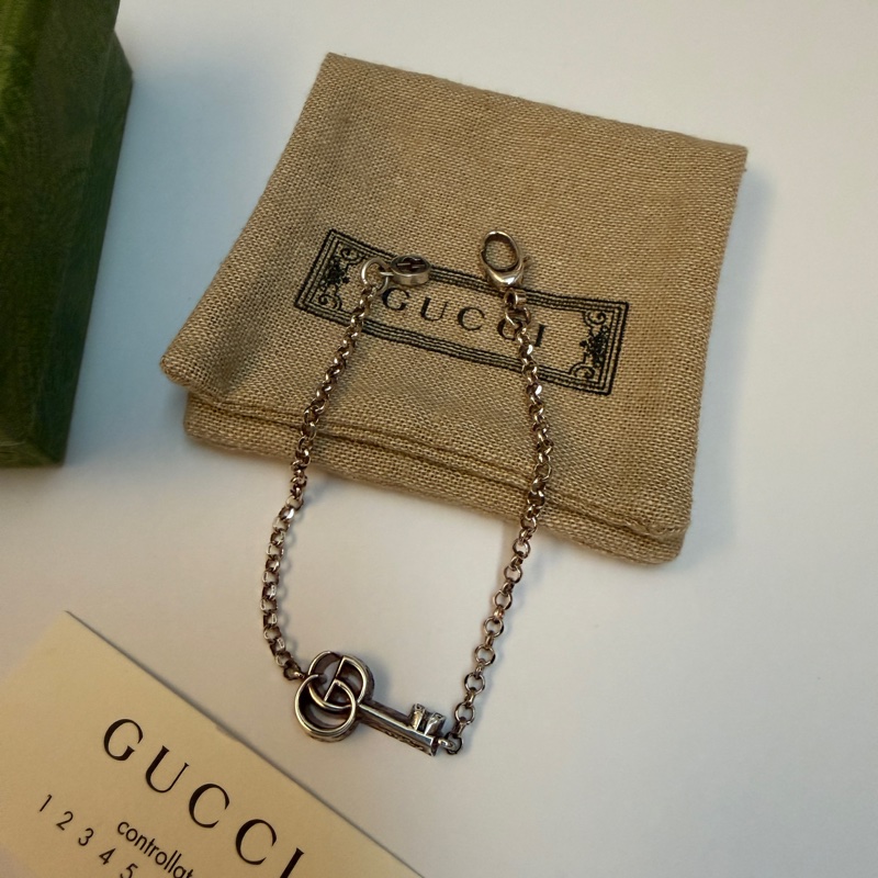 Gucci Key 雕花手鏈-5