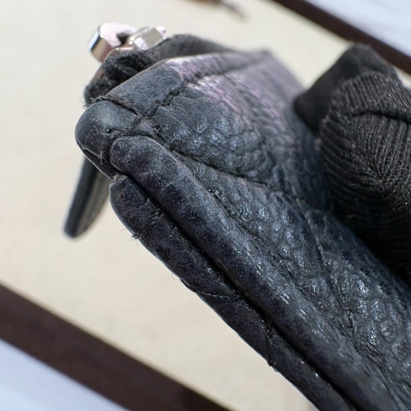 Chanel 荔枝皮扁式長夾-5