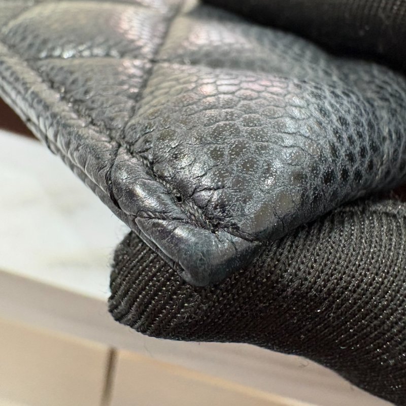 Chanel 荔枝皮扁式長夾-7