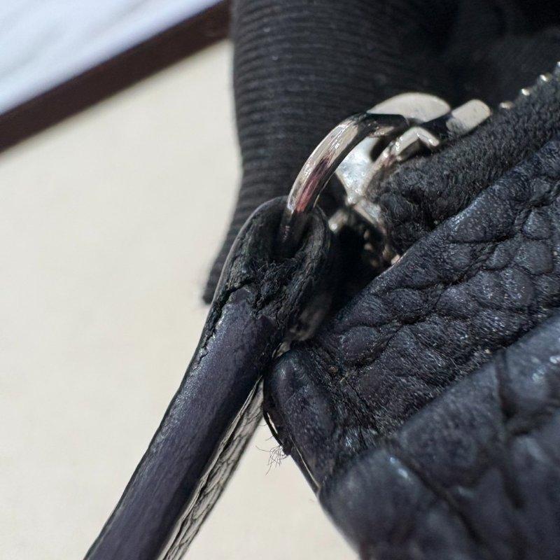 Chanel 荔枝皮扁式長夾-12