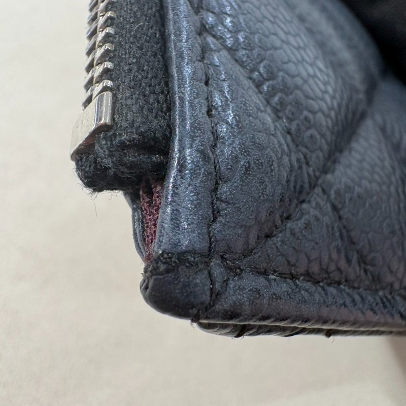 Chanel 荔枝皮扁式長夾-16