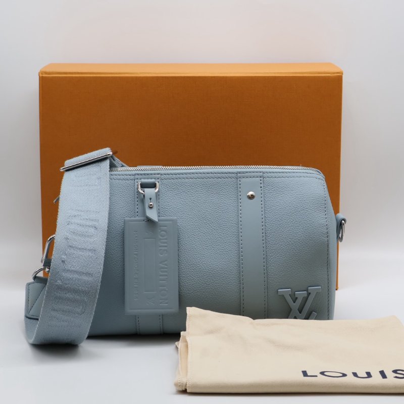 LOUIS VUITTON City keepall - 淺藍-12