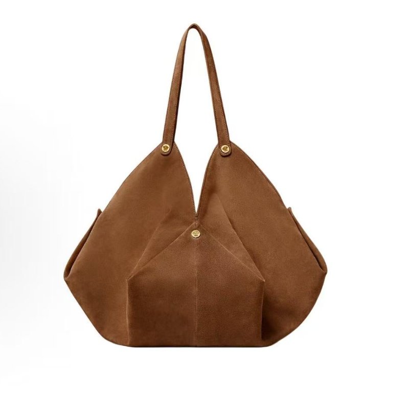 Versace Protea 肩背包大號 棕色 44cm 30cm 30cm 全新配件塵袋-1