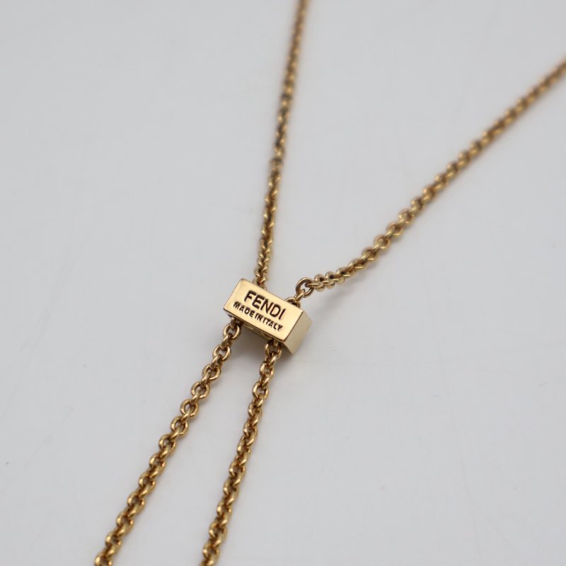 FENDI FF水鑽項鍊-5